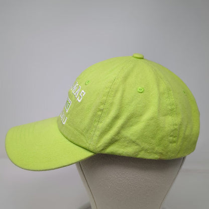 Luxe Baseball Cap Green One Size Bahamas Nassau Est 1973 Hat Slideback Cotton