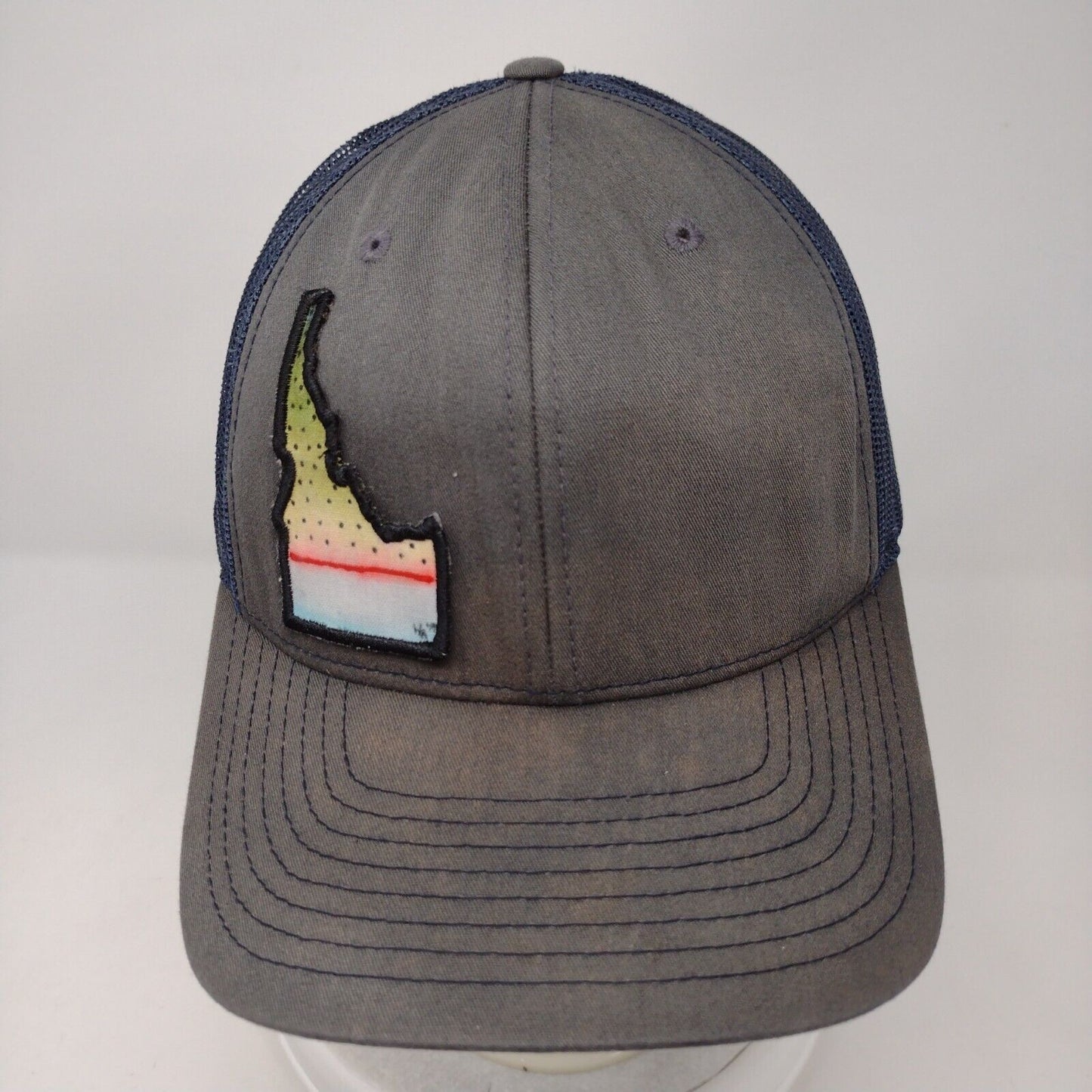 Idaho Patch Snapback Mesh Back Trucker Hat Multicolor OSFA Richardson