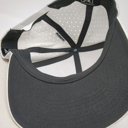 Richardson Trucker Hat White L Electrolit Instant Hydration Perforated Snapback