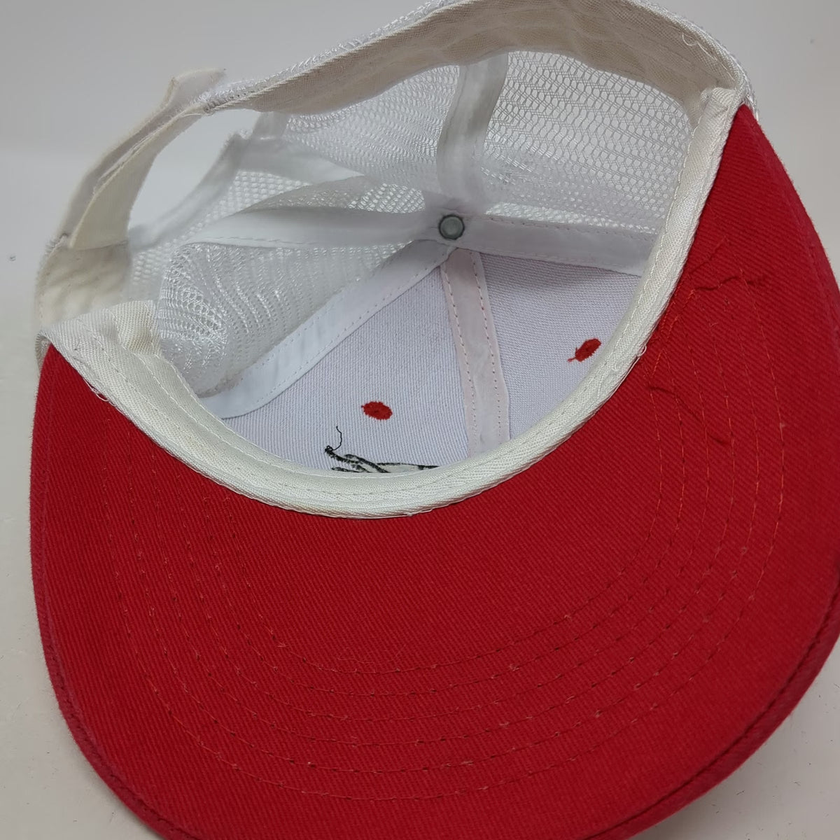 Coca-Cola Zero Sugar Baseball Cap Red White Black One Size Mesh Strapback Hat
