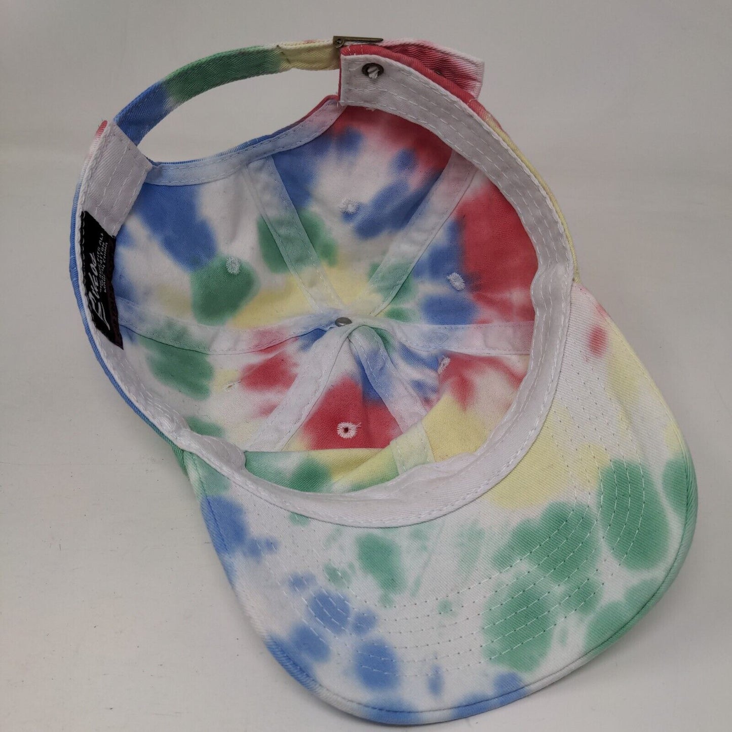 Ethos Slideback Hat Multicolor OSFA Adjustable Tie Dye Vent Holes