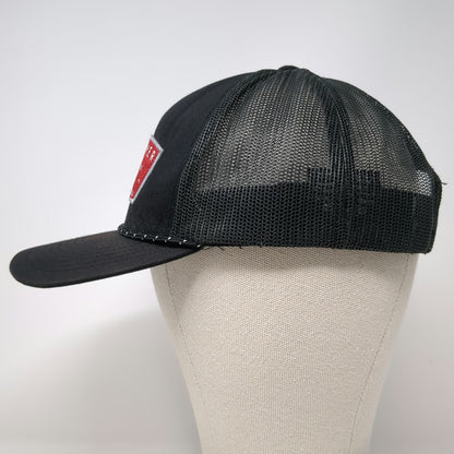 Pacific Headwear Trucker Hat Black One Size Meriwether Cider Co Mesh Rope Hat