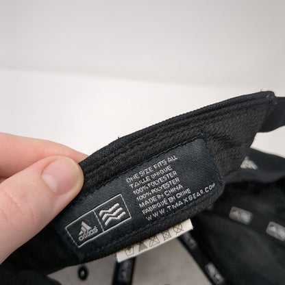 Las Barrancas Slideback Hat Black One Size Embroidered Adidas 3 Stripes