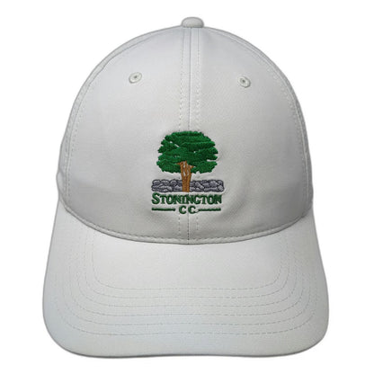 Ahead Baseball Cap Gray One Size Stonington CC Staff Performance Golf Club Hat