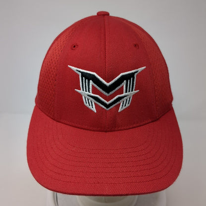 Cougars Strapback Hat Red M-L Embroidered Logo Richardson Pulse PTS 14