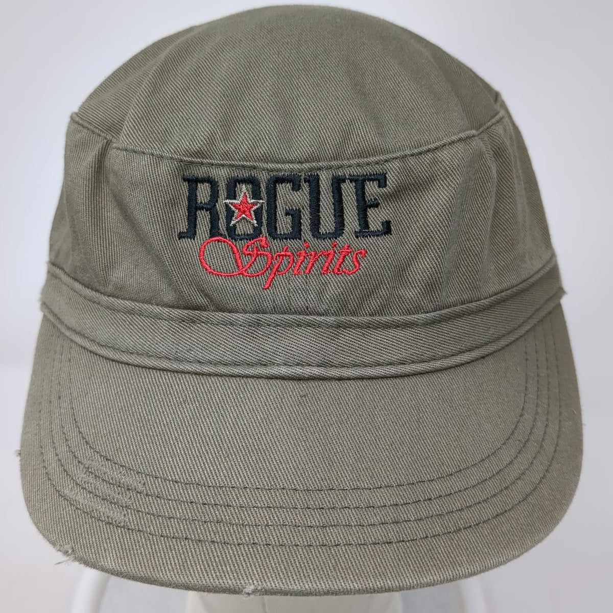 District Army Cap Green One Size Rogue Spirits Logo Embroidery Adjustable hat