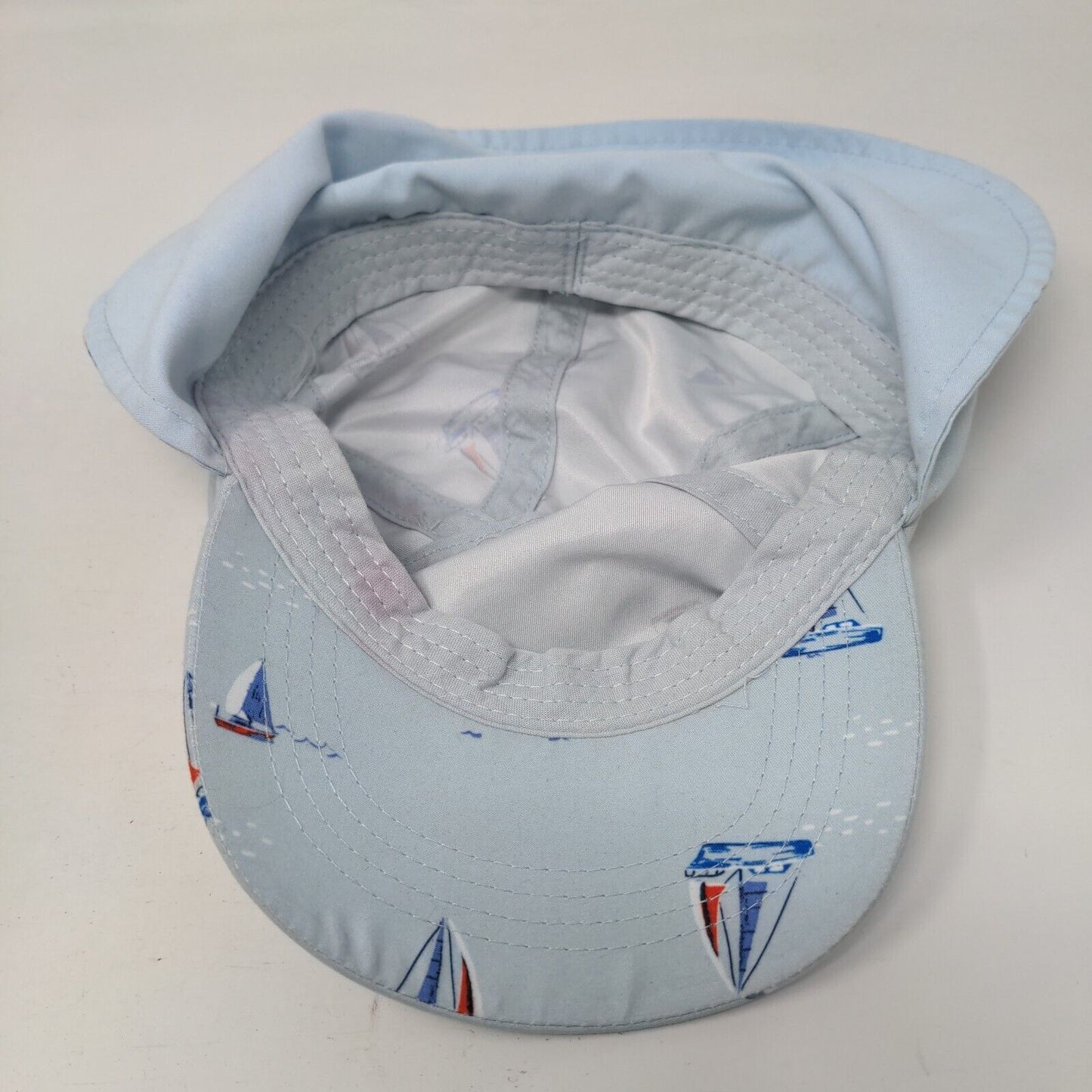 Unbranded Cap Sun Hat Blue One Size Sailboat Neck Flap Outdoor