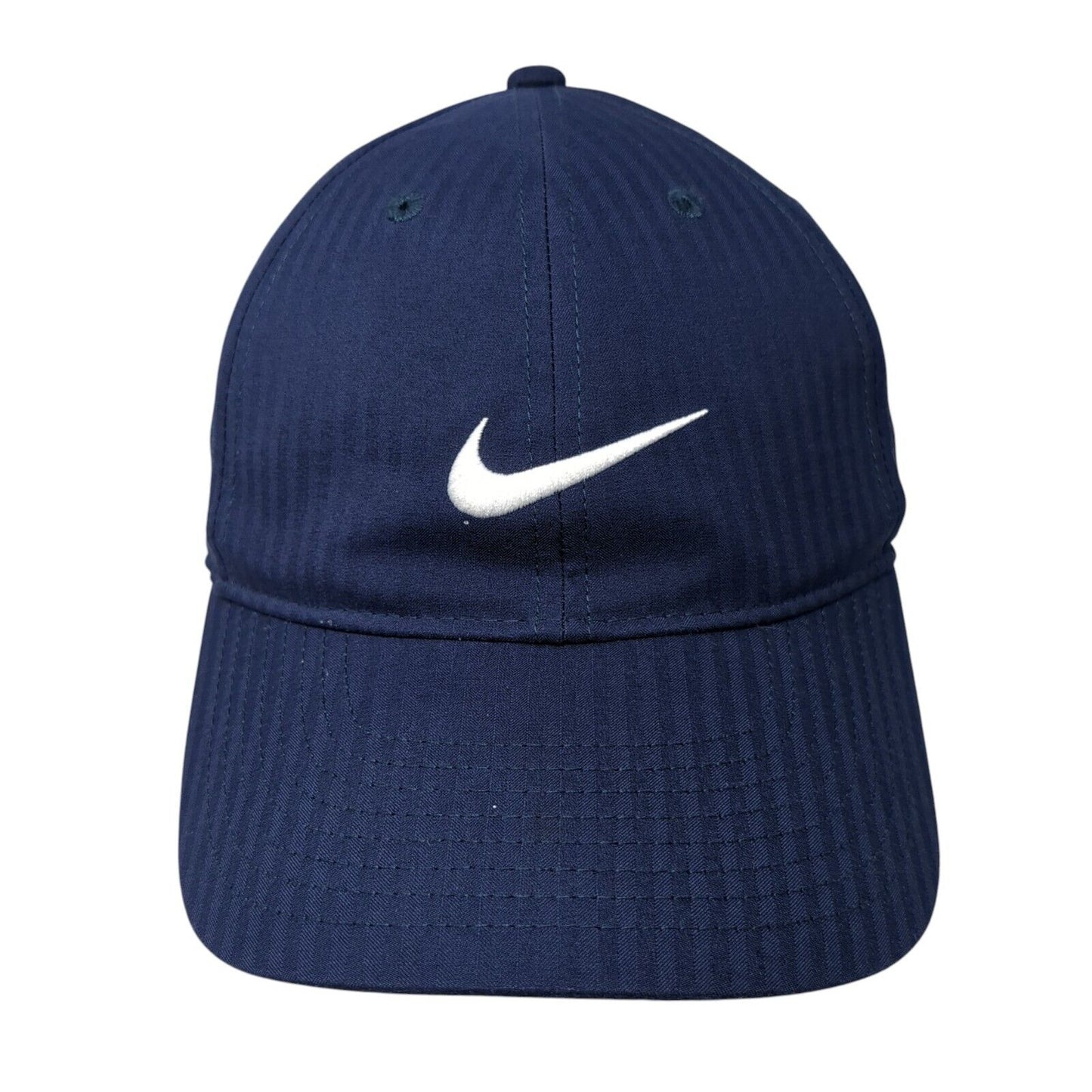Nike Slideback Hat Blue One Size Adjustable Embroidered Swoosh Legacy91 Dri-Fit