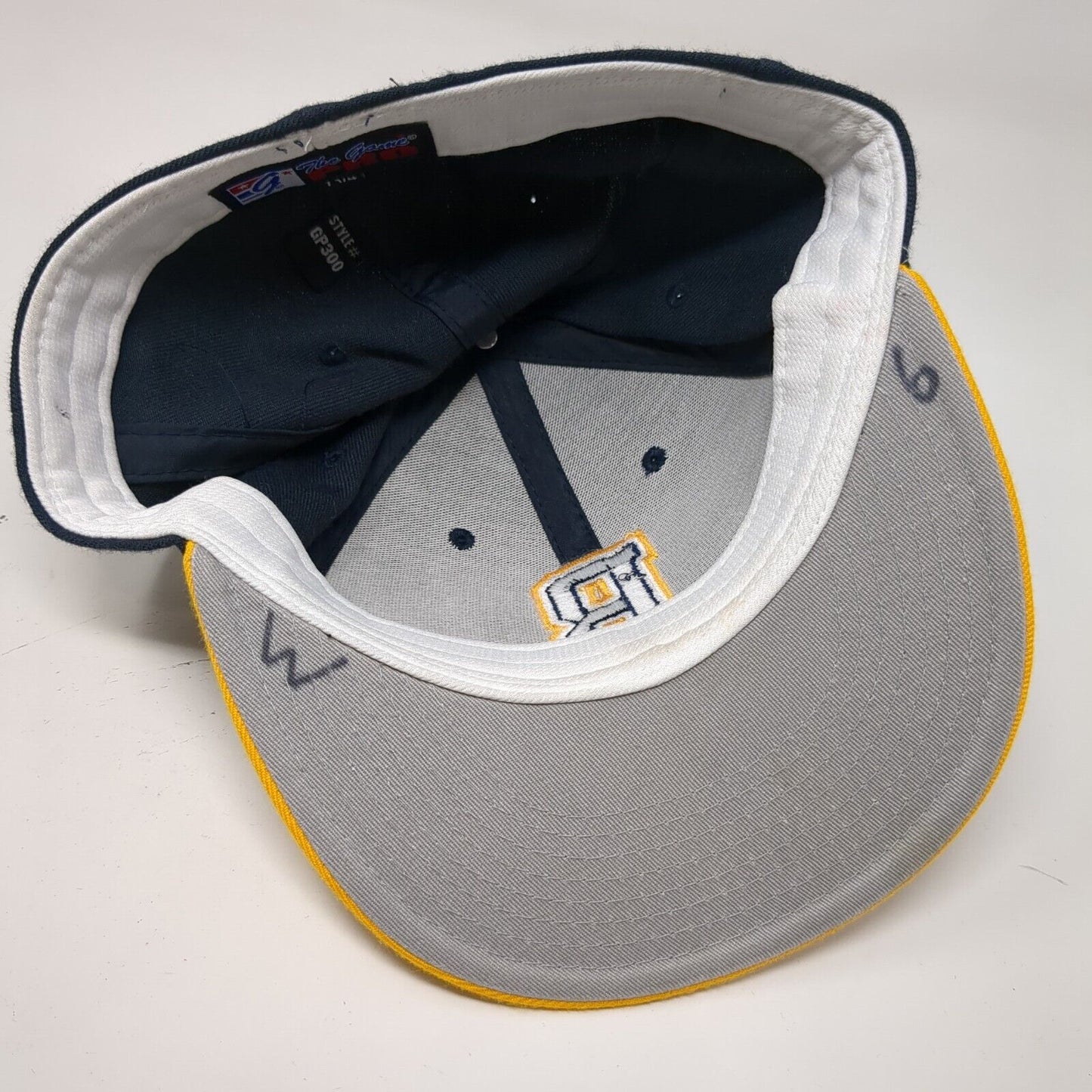 Letter B Fitted Hat Multi 7 1/4 Embroidered Montana Colorblock The Game
