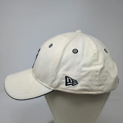 New York Yankees MLB New Era Baseball Cap White One Size Strapback Logo Hat