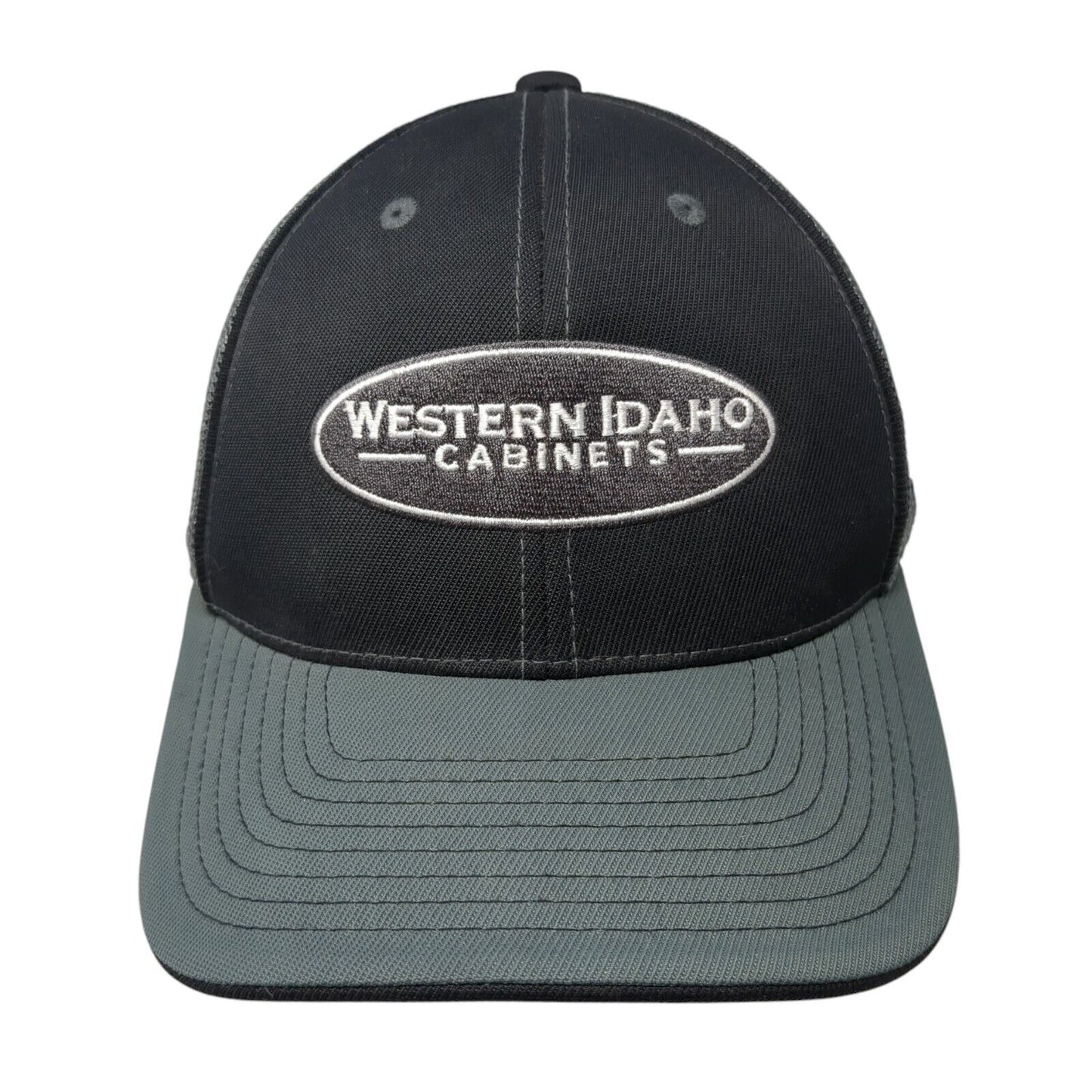 Western Idaho Cabinets Trucker Hat Gray 6 7/8-7 3/8 Flexfit Pacific Headwear