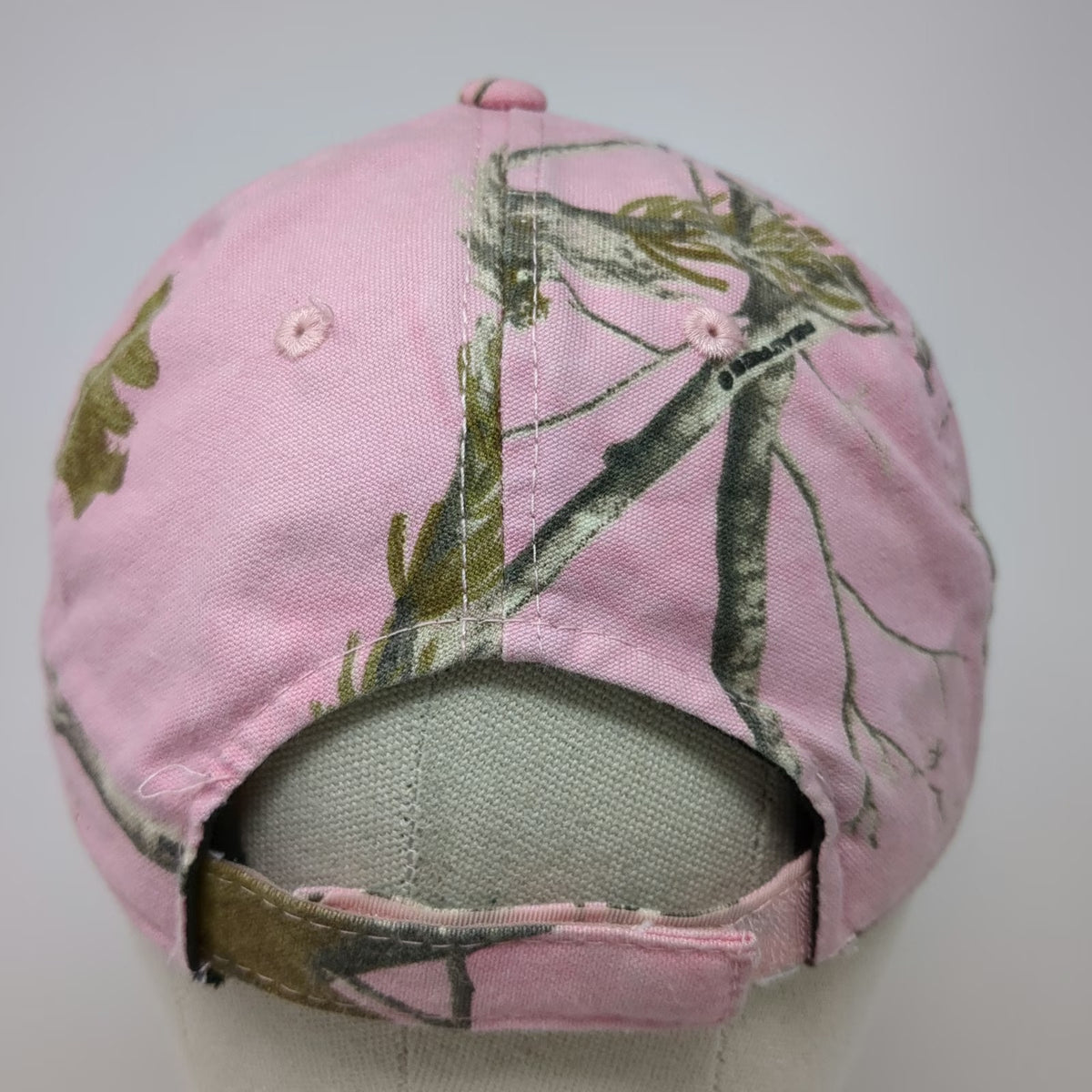 Outdoor Cap Sportsman's Warehouse Baseball Hat Pink Camo One Size Strapback Logo