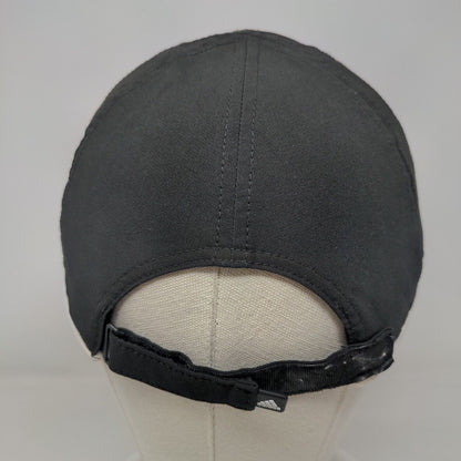 Adidas 3 Stripes Climalite Strapback Hat Gray One Size Adjustable