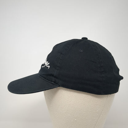 Beau Rivage Slideback Hat Black One Size Adjustable Embroidered Apollo