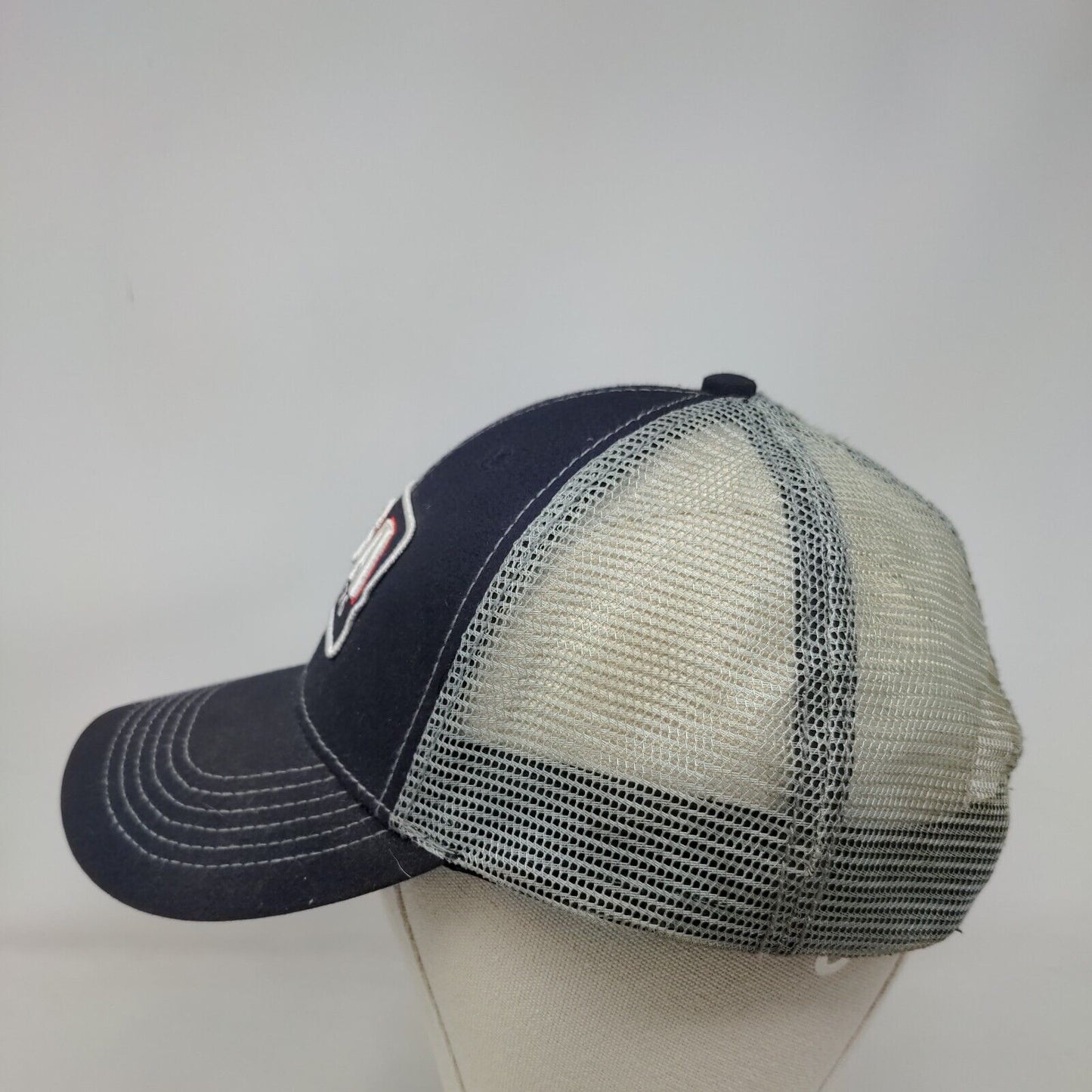 USA Est. 1776 Snapback Trucker Hat Multicolor One Size Embroidered Mesh Back