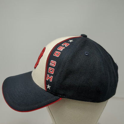 Boston Red Sox MLB Twins Enterprise Baseball Cap Blue Red White One Size Hat