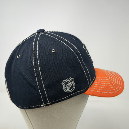 Reebok Philadelphia Flyers NHL Cap Black Orange M Winter Classic Contrast Stitch