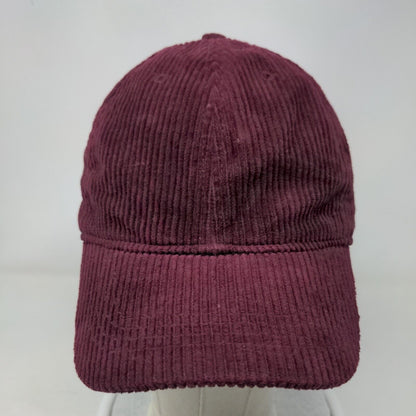 Gap Kids Corduroy Strapback Hat Red L/XL Adjustable Outdoor Blank