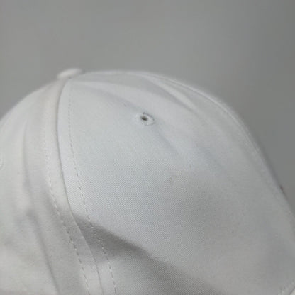 CSL Behring Slideback Hat White OSFM Adjustable Vent Holes Adidas