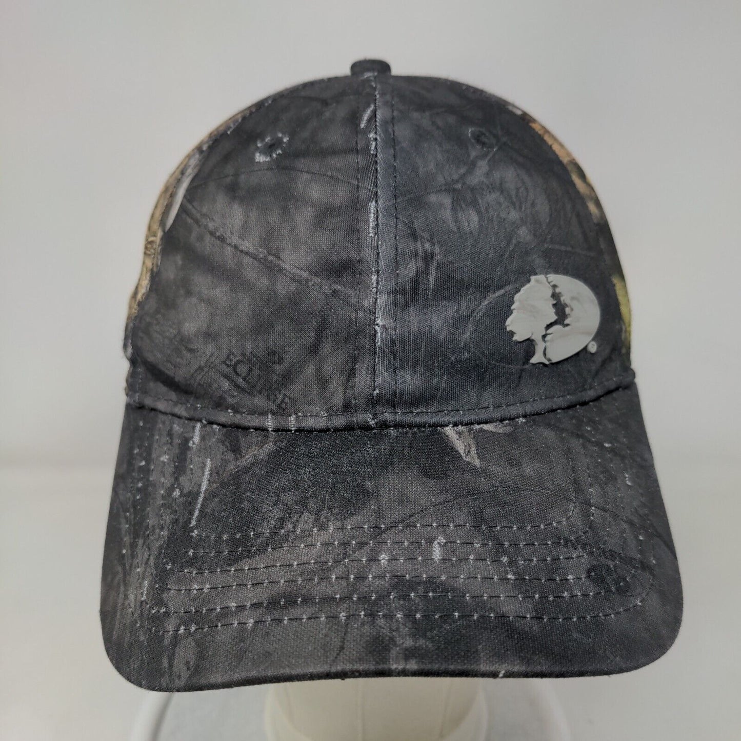 Mossy Oak Fitted Hat Camouflage Size S/M Vented Holes 6 Panel Outdoor Cap
