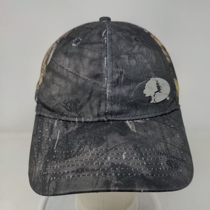 Mossy Oak Fitted Hat Camouflage Size S/M Vented Holes 6 Panel Outdoor Cap