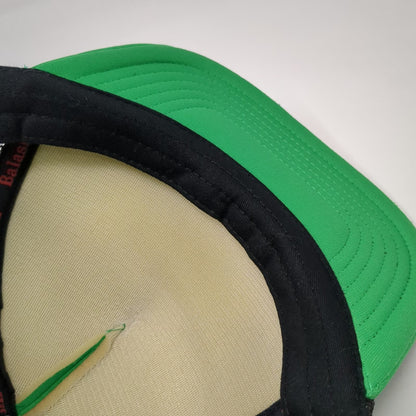 Balashi Beer Trucker Hat Green One Size Aruba Mesh Snapback Polyester Foam Hat
