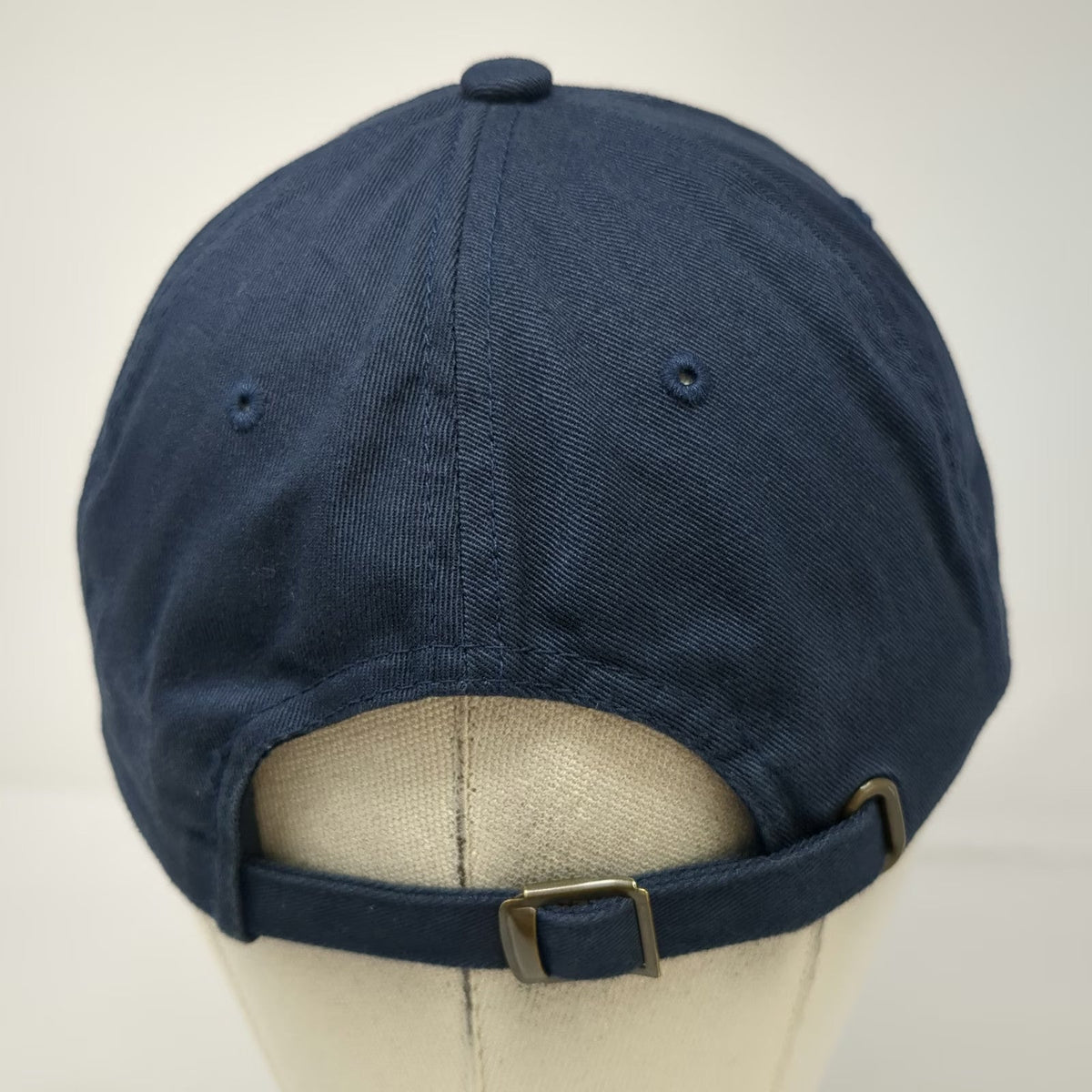 Yupoong Baseball Cap Blue OSFM Embroidered 77 Diamond Logo Adjustable Cotton Hat
