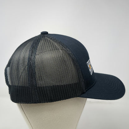 Pacific Headwear Trucker Hat Blue One Size Merrick Mesh Back Snapback hat