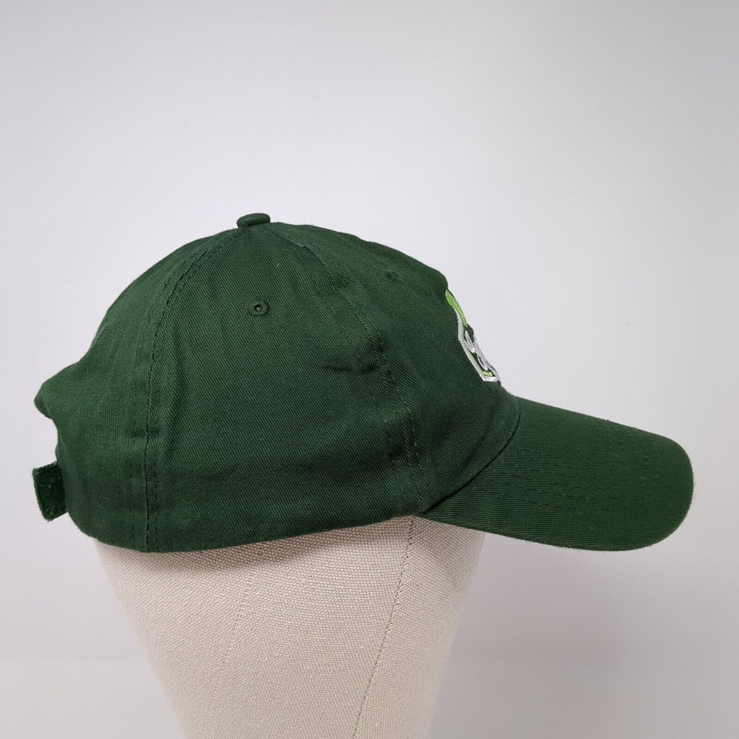 Spring is Here Strapback Hat Green One Size Adjustable Solid Hit Wear