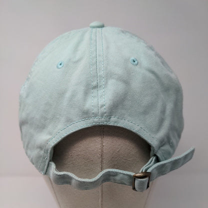 Cap America Slideback Hat Greenish-Blue OSFA Adjustable Solid Blank