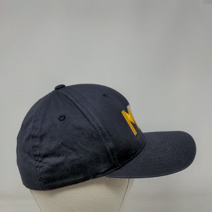 MYB Fitted Hat Blue S/M Embroidered 6 Panel Pro Model Pacific Headwear