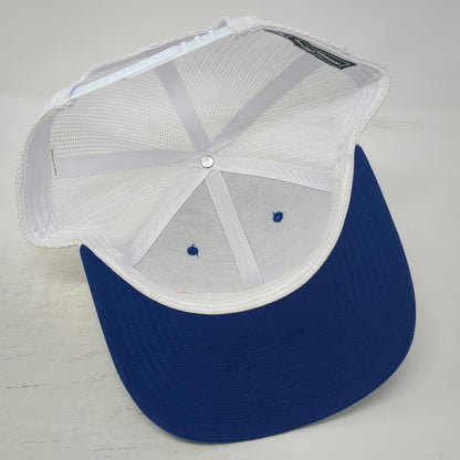 Richardson Trucker Hat Blue OSFM Staton Demolition Mesh Snapback Construction