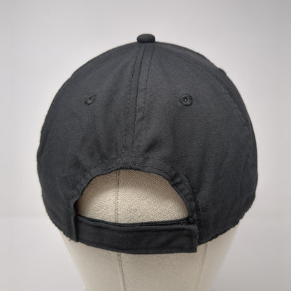 Chevrolet Strapback Baseball Cap Black One Size Adjustable Embroidered 6 Panel
