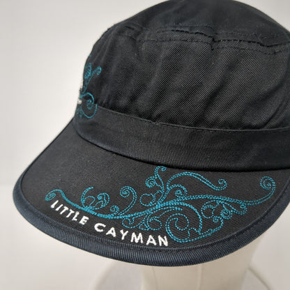 Reef Divers Little Cayman Strapback Cadet Army Hat Black One Size