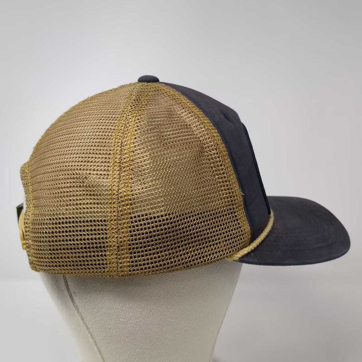 Howler Brothers Blue Gold Trucker Hat One Size Embroidered Patch Snapback