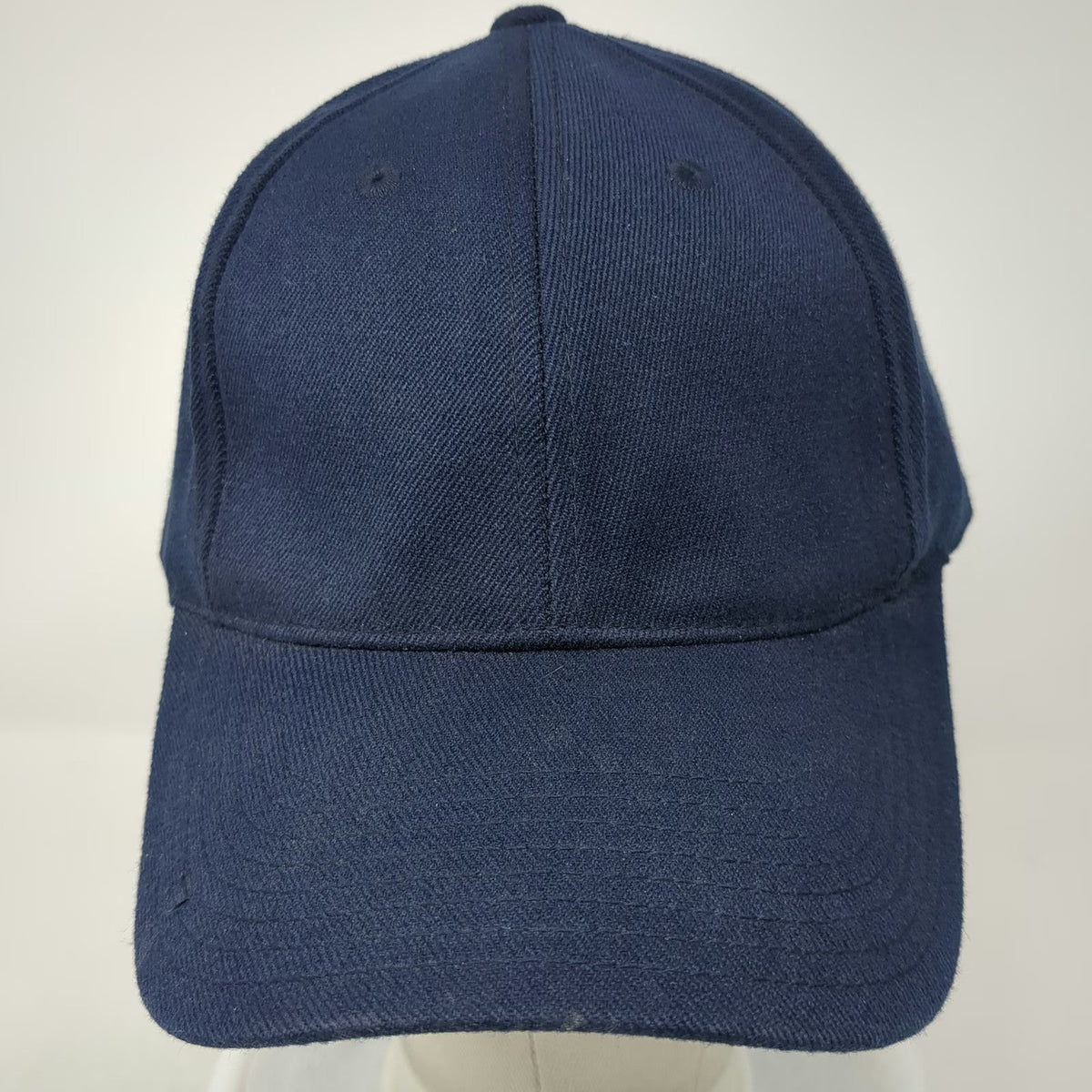 Cliff Keen Blue XL Baseball Cap Athletic Officials Blank Solid Stretch Hat