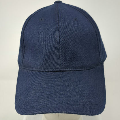 Cliff Keen Blue XL Baseball Cap Athletic Officials Blank Solid Stretch Hat
