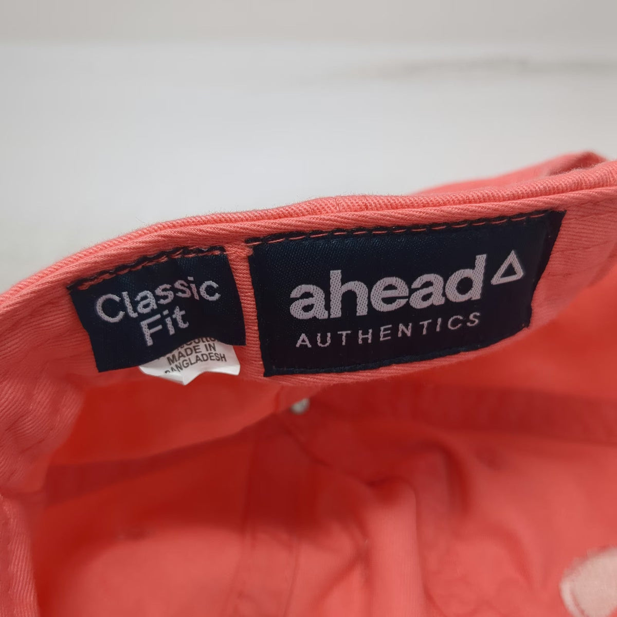 Ahead Mile High Marina McCall Idaho Pink One Size Baseball Cap Slideback Hat