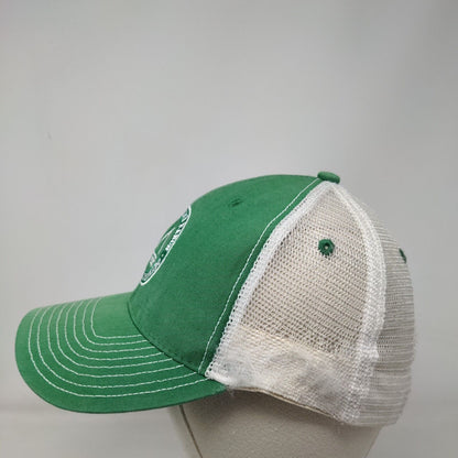 Devil's Thumb Ranch Snapback Mesh Back Trucker Hat Green One Size Ouray