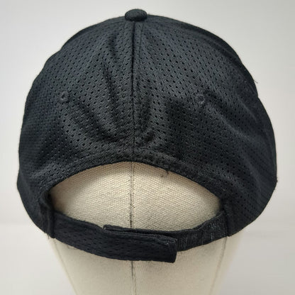 Wawa Baseball Cap Black One Size All Over Mesh Embroidered Logo Strapback Hat