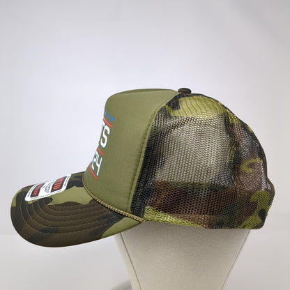 Boats Hoes 24 Snapback Trucker Hat Camouflage OSFA Adjustable Mesh Back Otto
