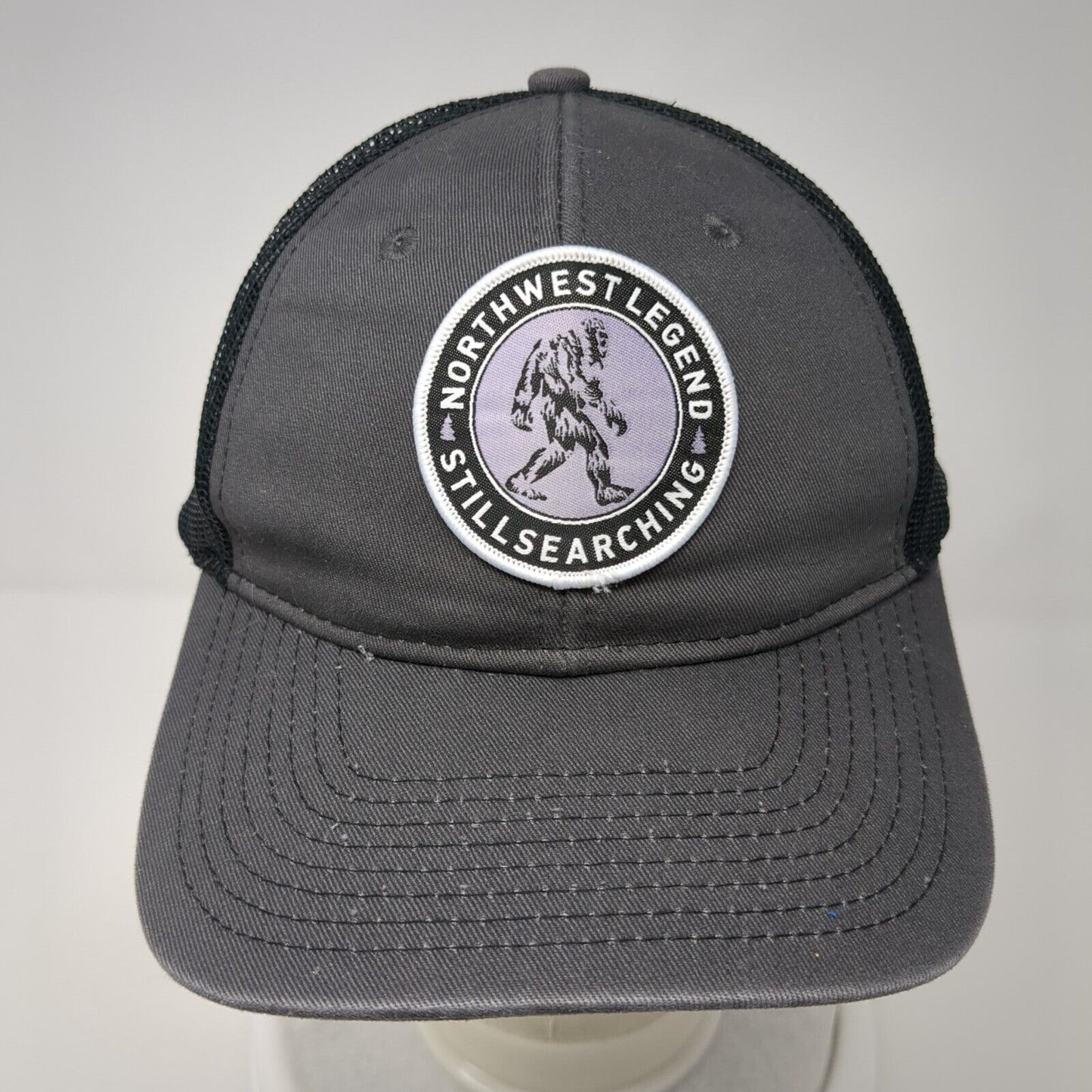 Northwest Legend Still Searching Trucker Hat Gray OS Mesh Back Port Authority