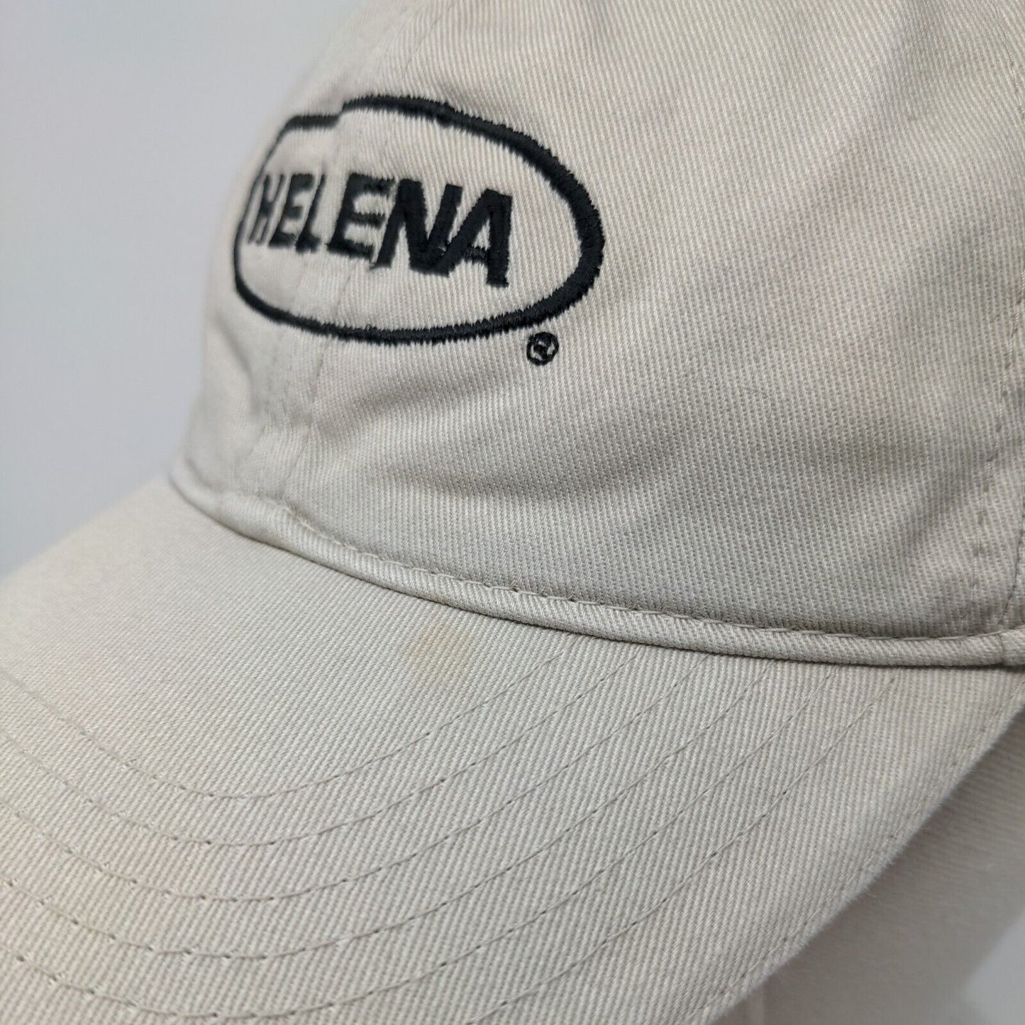 Helena Slideback Hat Tan One Size 6 Panel Embroidered Page & Tuttle