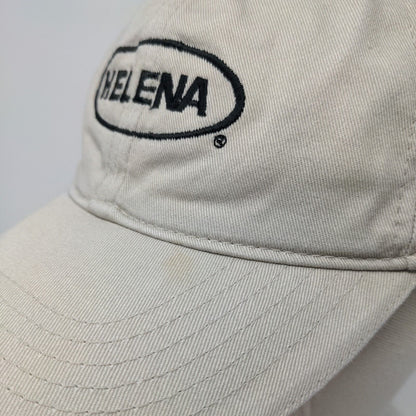Helena Slideback Hat Tan One Size 6 Panel Embroidered Page & Tuttle