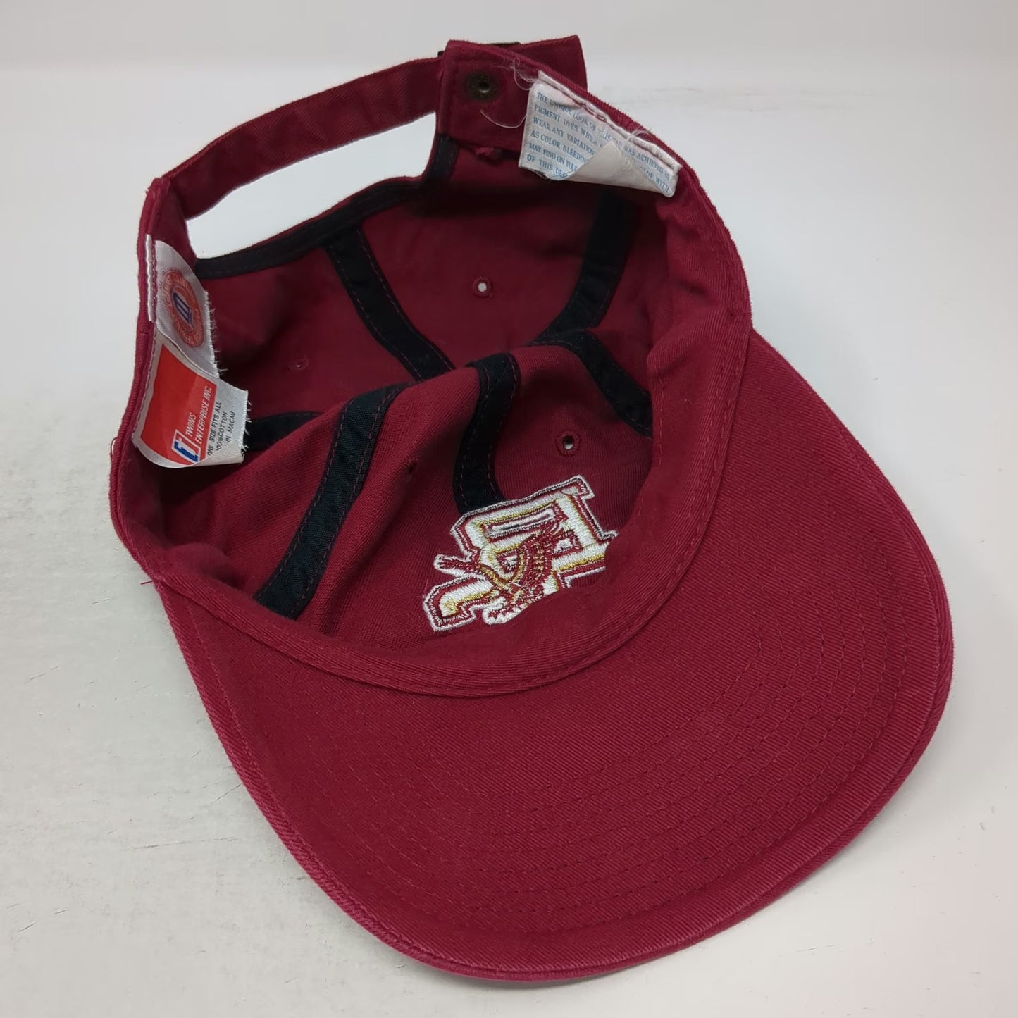 Boston College Eagles NCAA Twins Enterprise Cap Red One Size Slideback Cotton