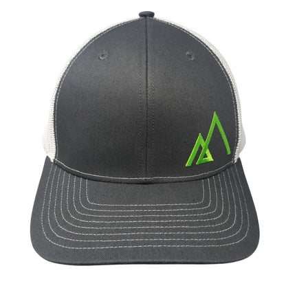 Empire Snapback Trucker Hat Gray One Size Adjustable Mesh Back Name Brand