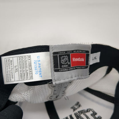 Reebok Los Angeles Kings NHL Hat White XL Mesh 2012 2014 Stanley Cup Champions
