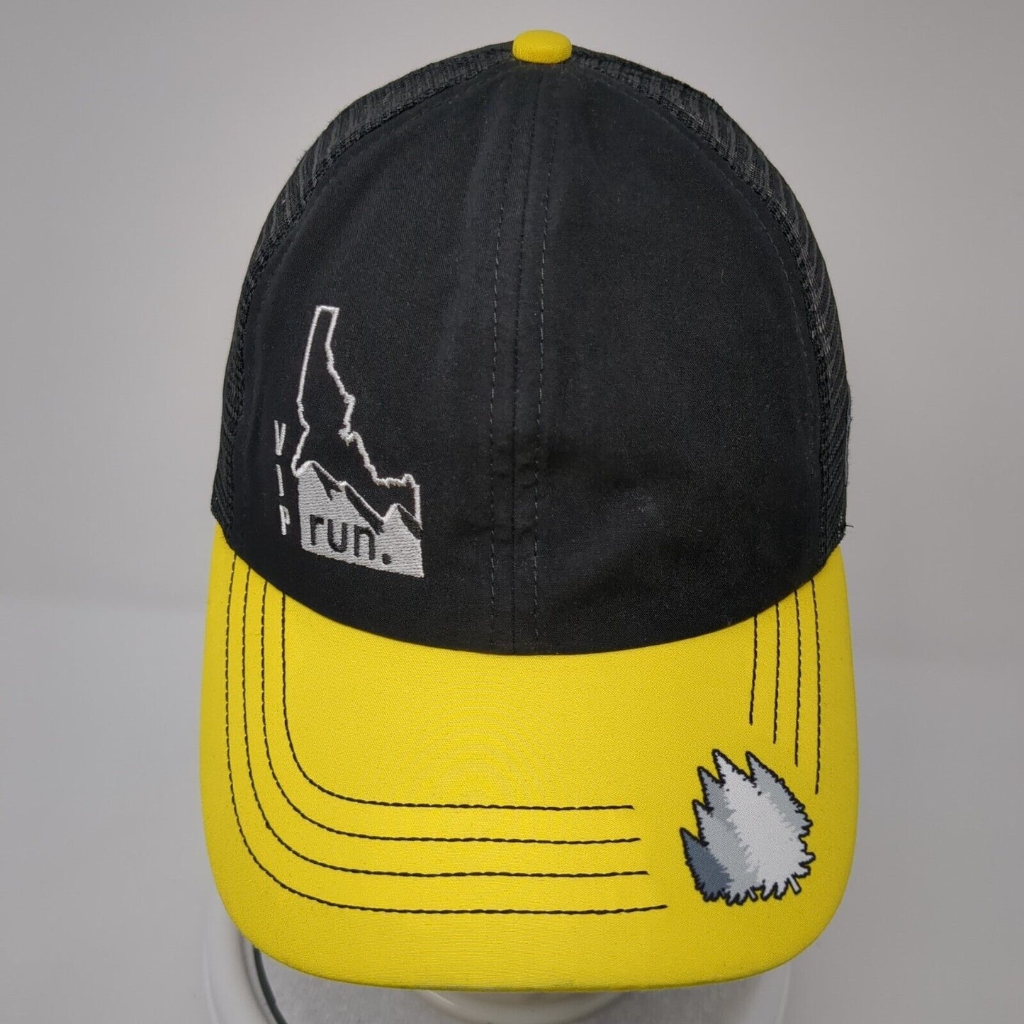 VIP Run Fleet Feet Meridian Snapback Trucker Hat Multi OS Mesh Back Boco Gear