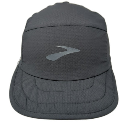 Brooks Baseball Cap Black One Size Running Lightweight Performance Hat