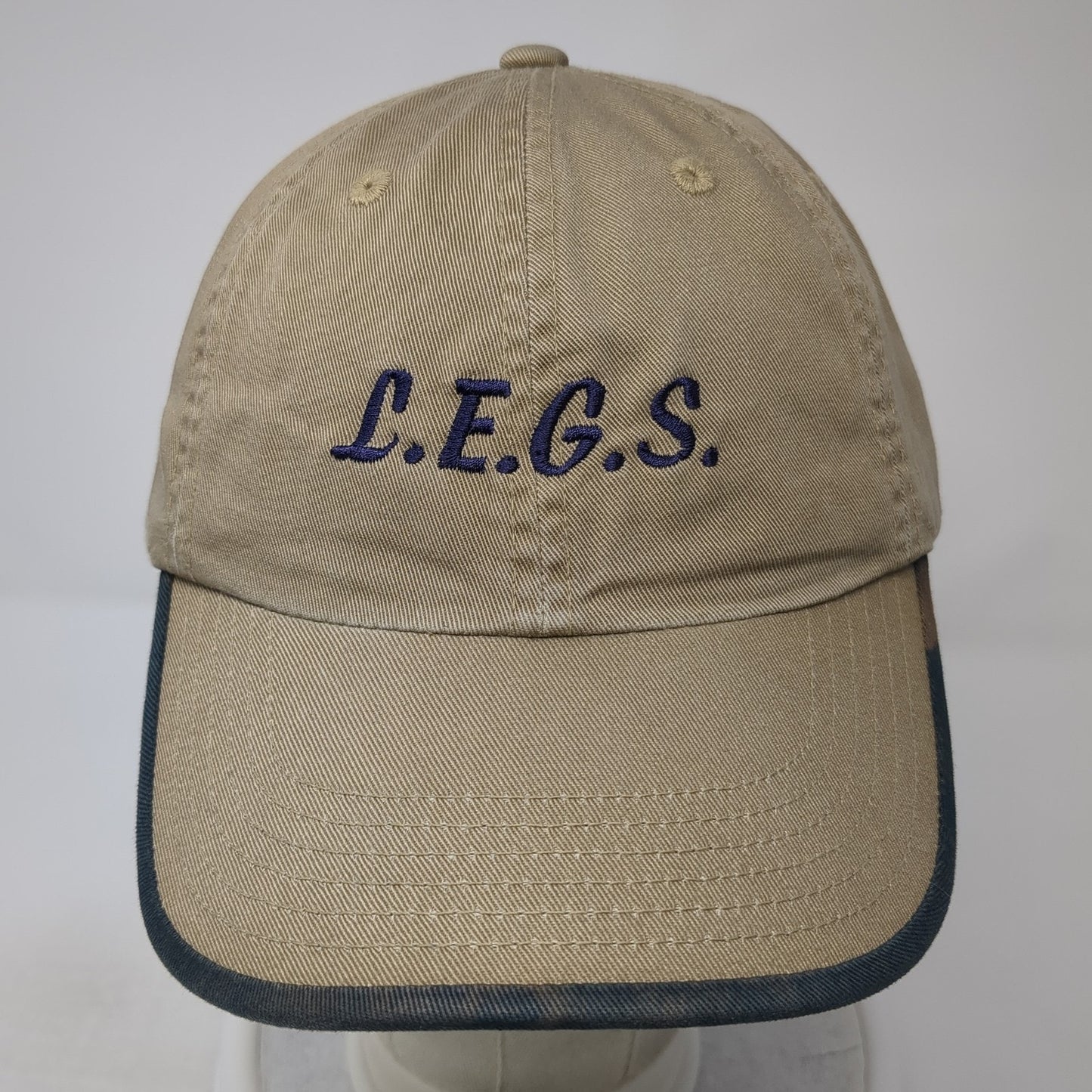 L.E.G.S. Baseball Cap Brown One Size Adjustable Embroidered Port & Company